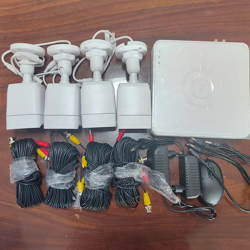 dvr 4 channel wire