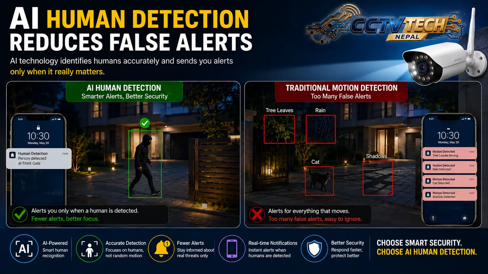 AI human detection