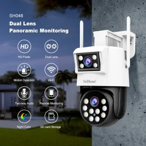 dual lens cctv